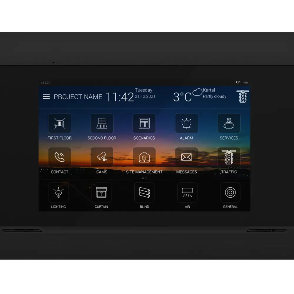 Сенсорная панель Interra 5–10,1 дюйма KNX