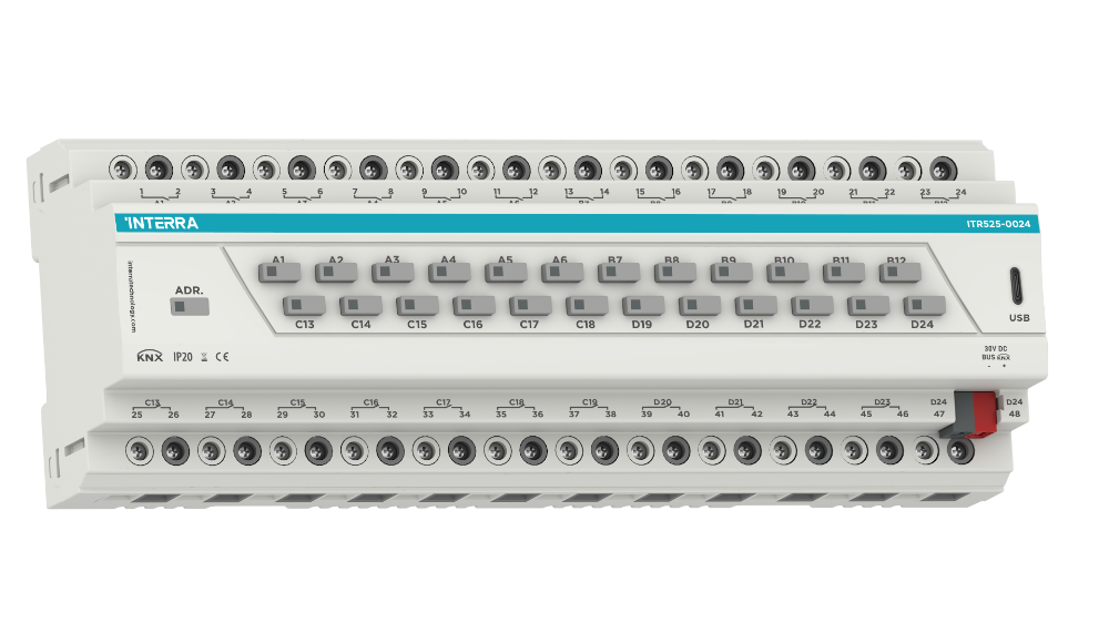 KNX Комбо+ Активатор переключателя - 24 канала